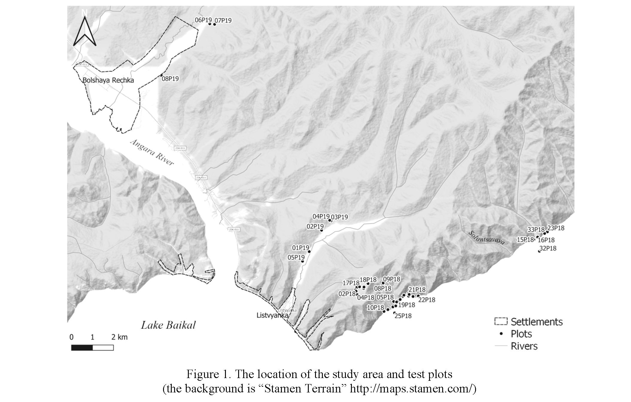 Geosystems of the Primorsky ridge (Baikal region) — classification and mapping