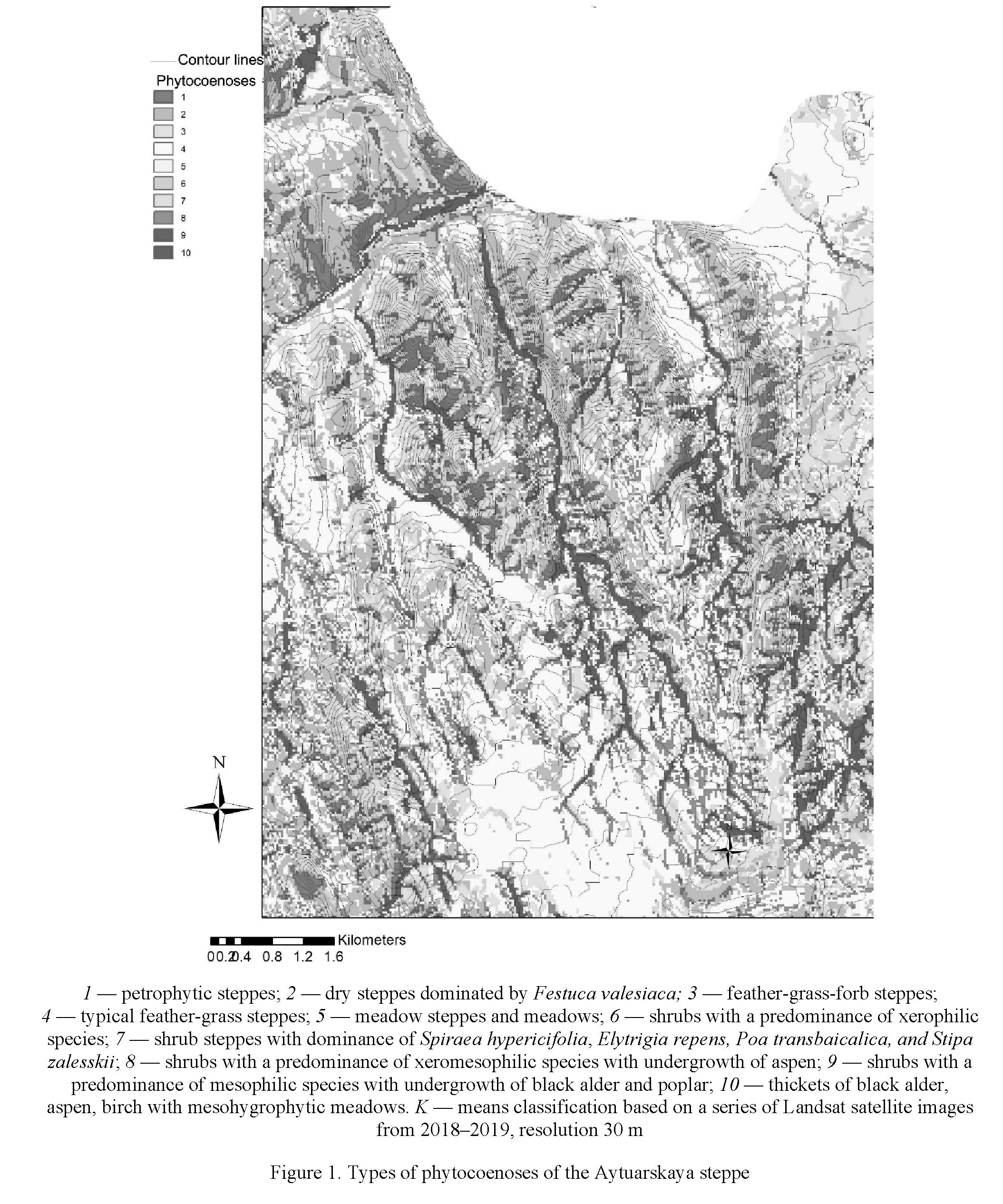 Stability of phytomass dynamics in protected low mountain-steppe landscapes and pastures in the Southern Urals